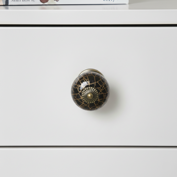 Forma Compact Knob in Matte Black