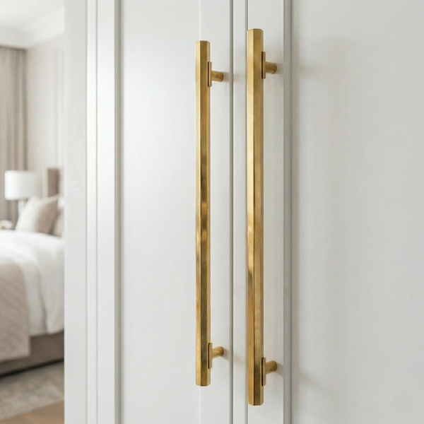 Duo-Gloss Wardrobe Handle – Aluminium wardrobe handles — alternate view