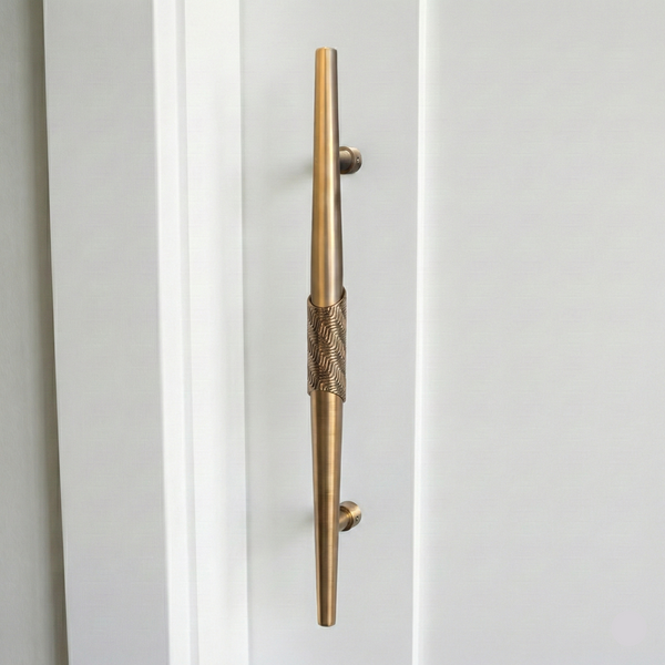 Opulent Arch Door Handle – SS Long handles — alternate view
