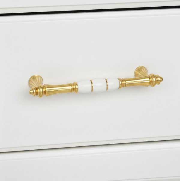 Equinox Rimline Bar Handle – Ceramic drawer handle — alternate view