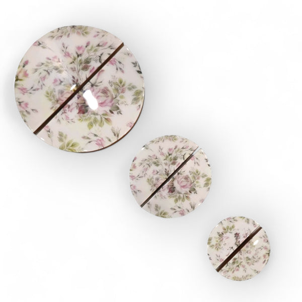 Tableau Artisan Disc Knob – Wood Resin Knob — alternate view