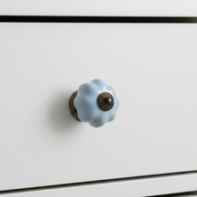 Classic Squat Pumpkin Knob – Ceramic Knob — view 1