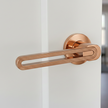 Gold Lever Mortise Set – Mortise Handles — view 2
