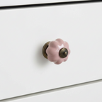 Heritage Squat Pumpkin Knob – Ceramic Knob
