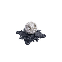 Solstice Sunburst Dome Knob – Ceramic Knob — view 4