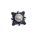 Solstice Sunburst Dome Knob – Ceramic Knob