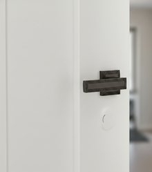 Antiqua Brass Full-Lock Mortise Set – Brass Mortise Handles — view 2
