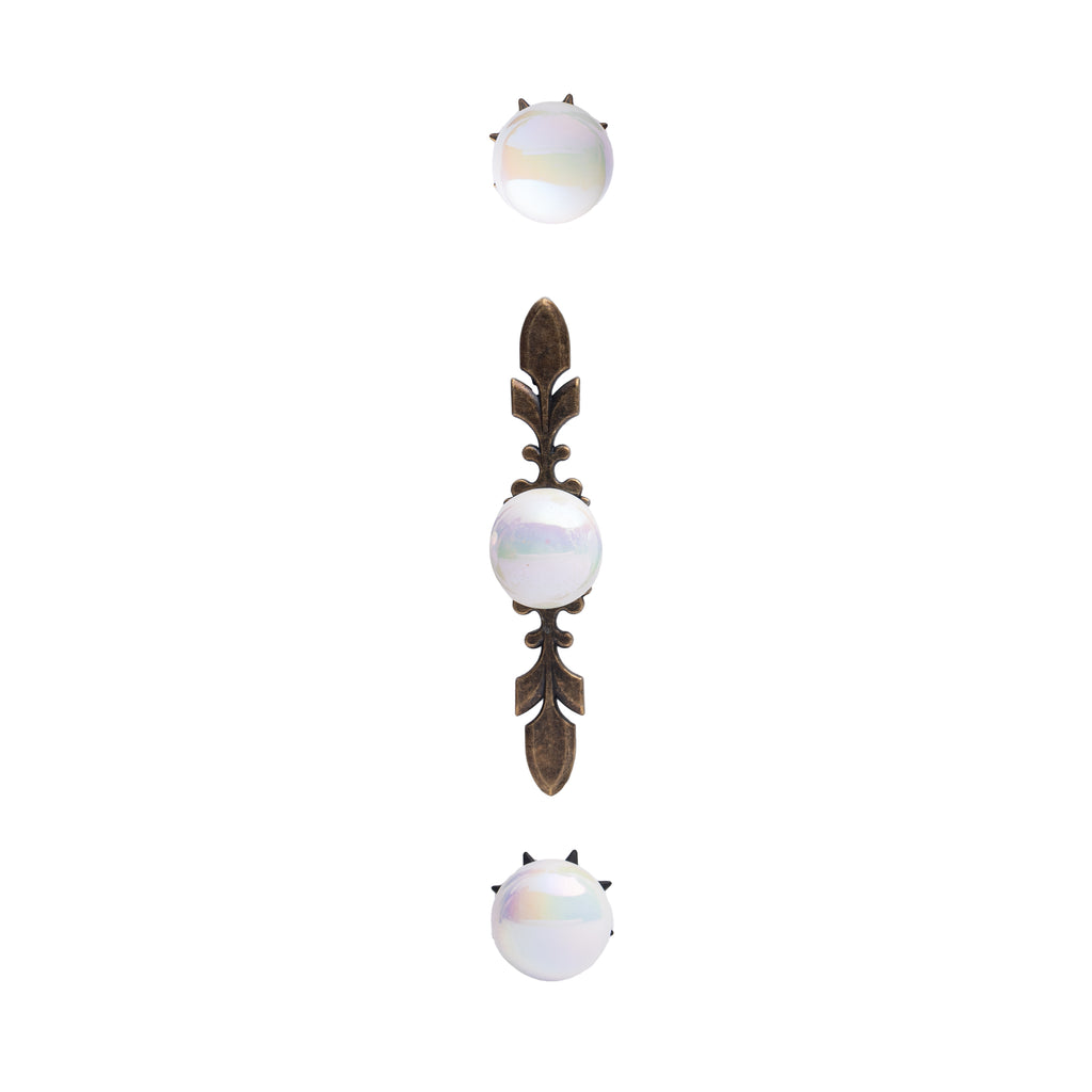 Verdana Leaf Globe Knob – Ceramic Knob