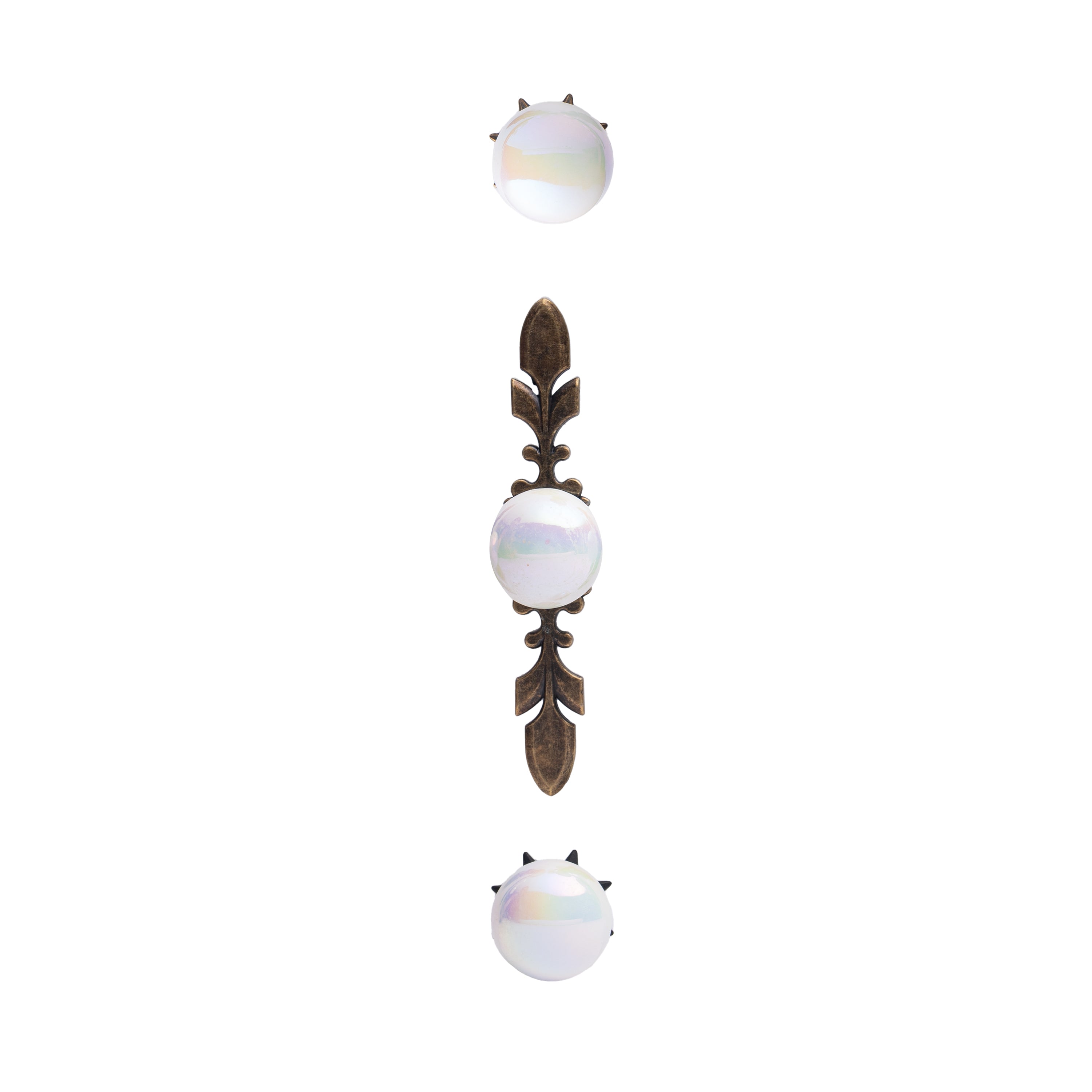 Verdana Leaf Globe Knob – Ceramic Knob