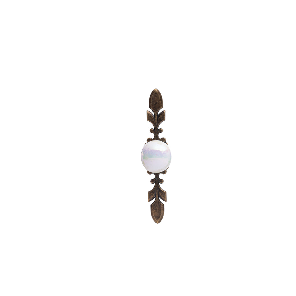 Verdana Leaf Globe Knob – Ceramic Knob