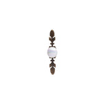 Verdana Leaf Globe Knob – Ceramic Knob