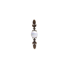 Verdana Leaf Globe Knob – Ceramic Knob — view 4