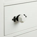 Contrast Elongated Knob – Ceramic Knob