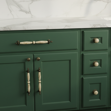 Elara Slender Bar Handle – Ceramic drawer handle — view 5