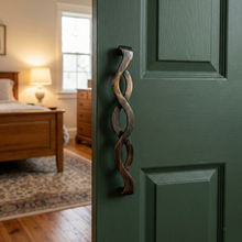 Linear Minimal Brass Door Handle – Brass handles — view 2