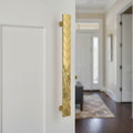 Water Flow Brass Door Handle – Brass handles