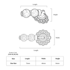Meridian Oval Globe Knob – Ceramic Knob