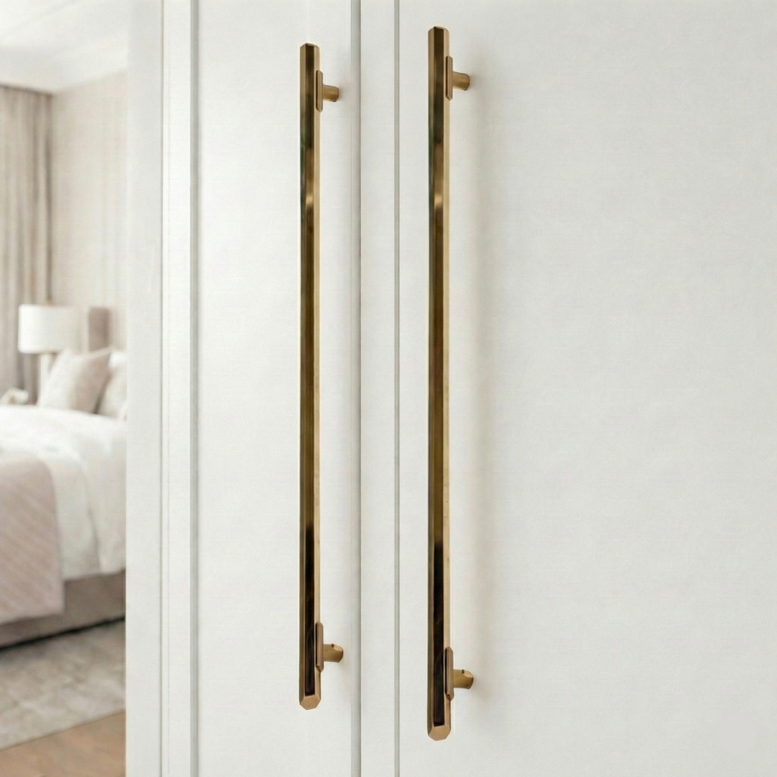 Duo-Gloss Wardrobe Handle – Aluminium wardrobe handles