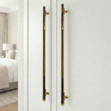 Duo-Gloss Wardrobe Handle – Aluminium wardrobe handles — view 1
