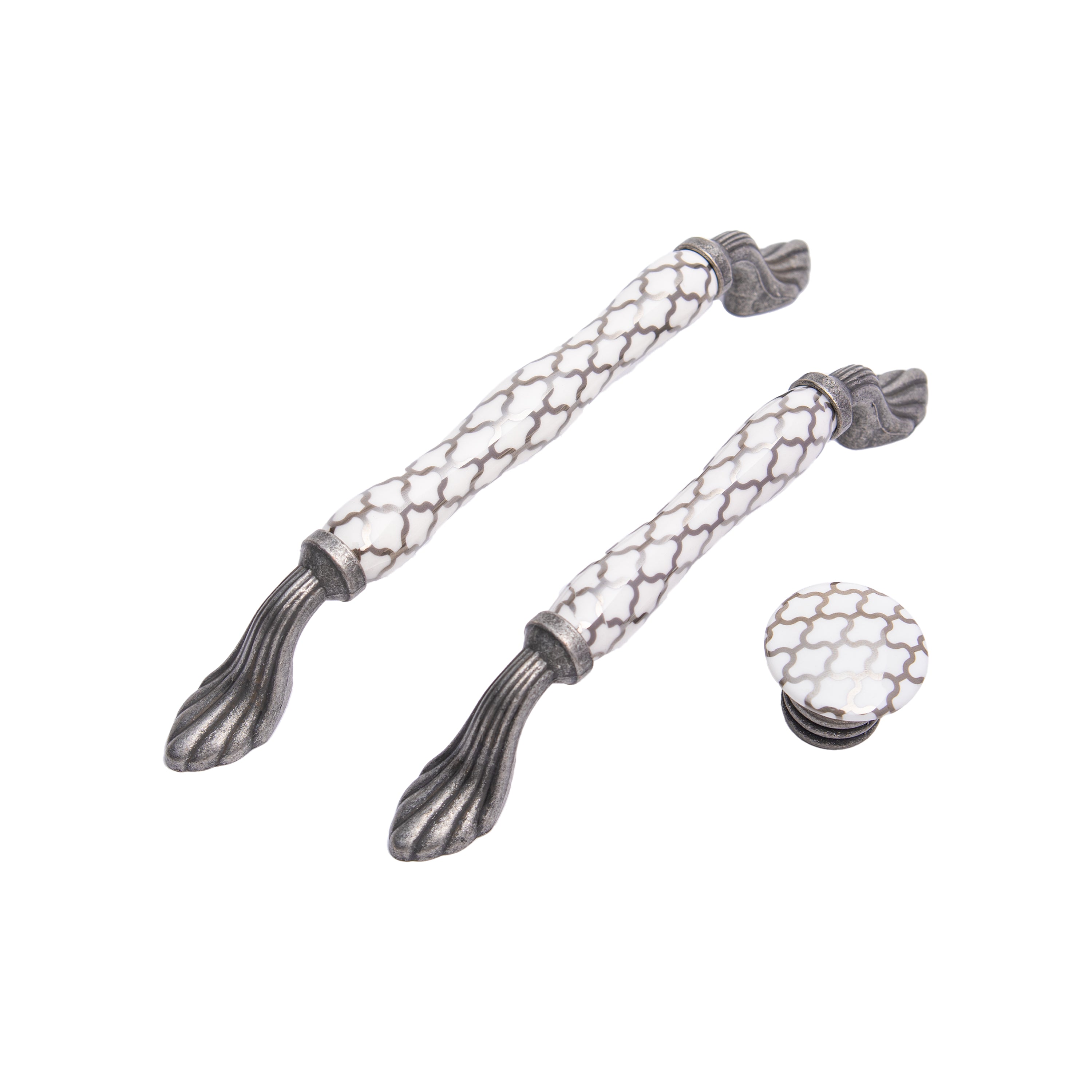 Solaris Dome Bar Handle – Ceramic drawer handle
