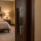 Galaxy Sculpted Brass Door Handle – Brass handles