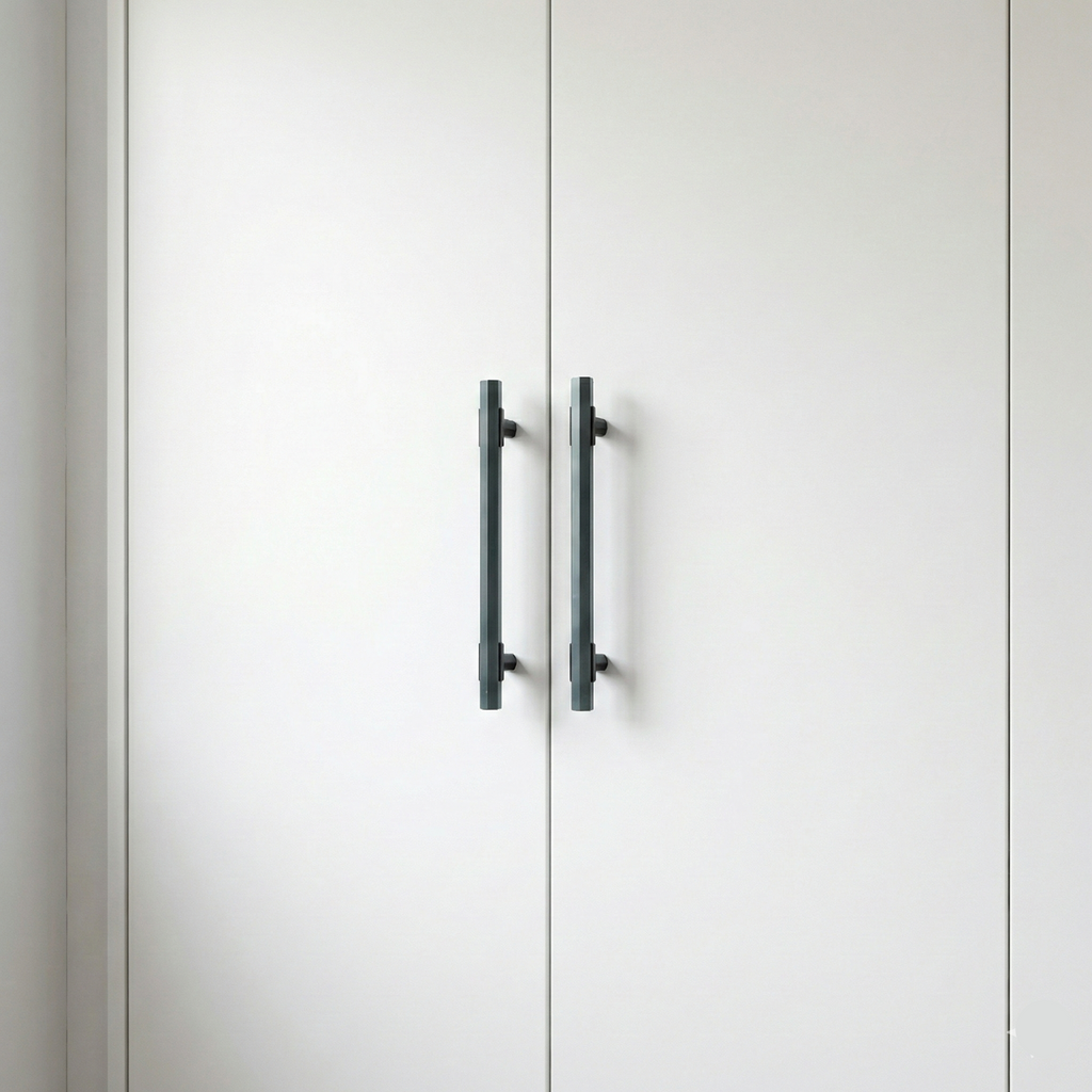 Duo-Gloss Wardrobe Handle – Aluminium wardrobe handles
