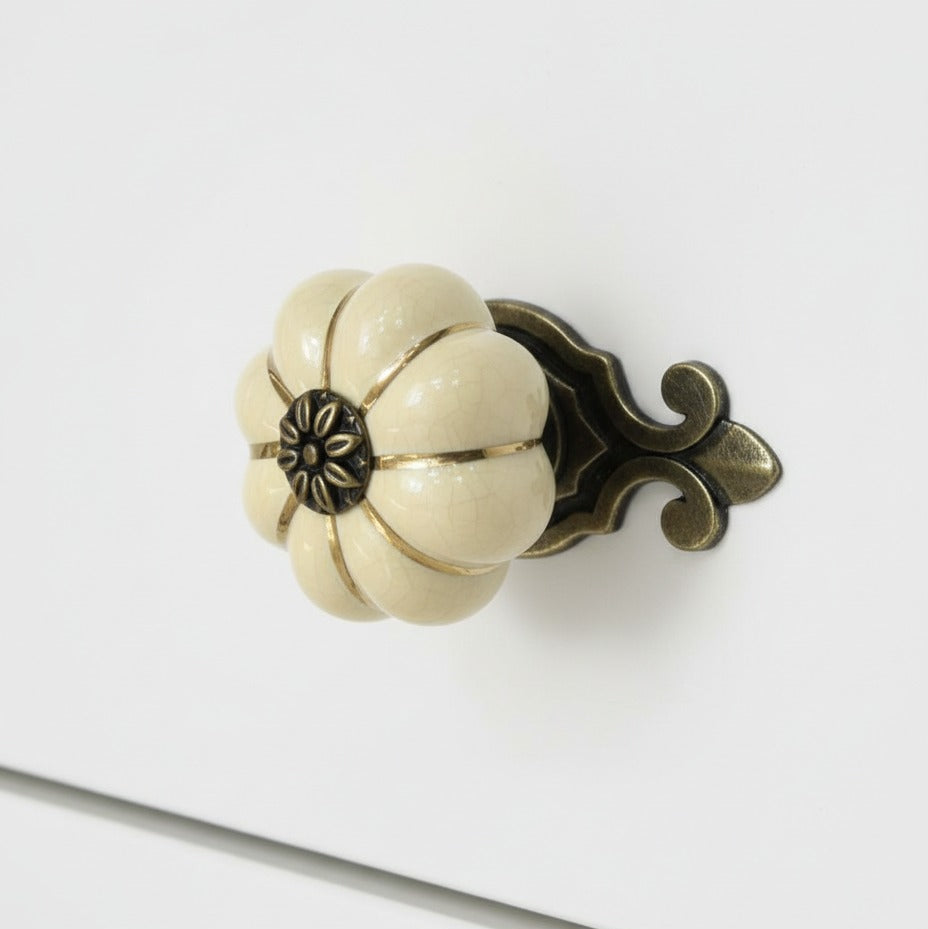 Duo Elongated Knob – Ceramic Knob