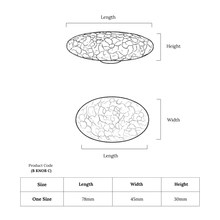Epoch Oval Stone Knob – Ceramic Knob — view 7