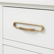 Graphite Slim Cabinet Handle – Zinc drawer handle — view 4