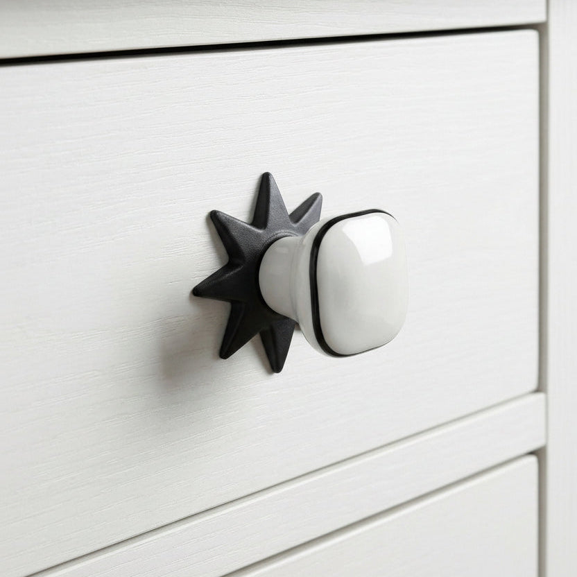 Stellara Star-Base Globe Knob – Ceramic Knob