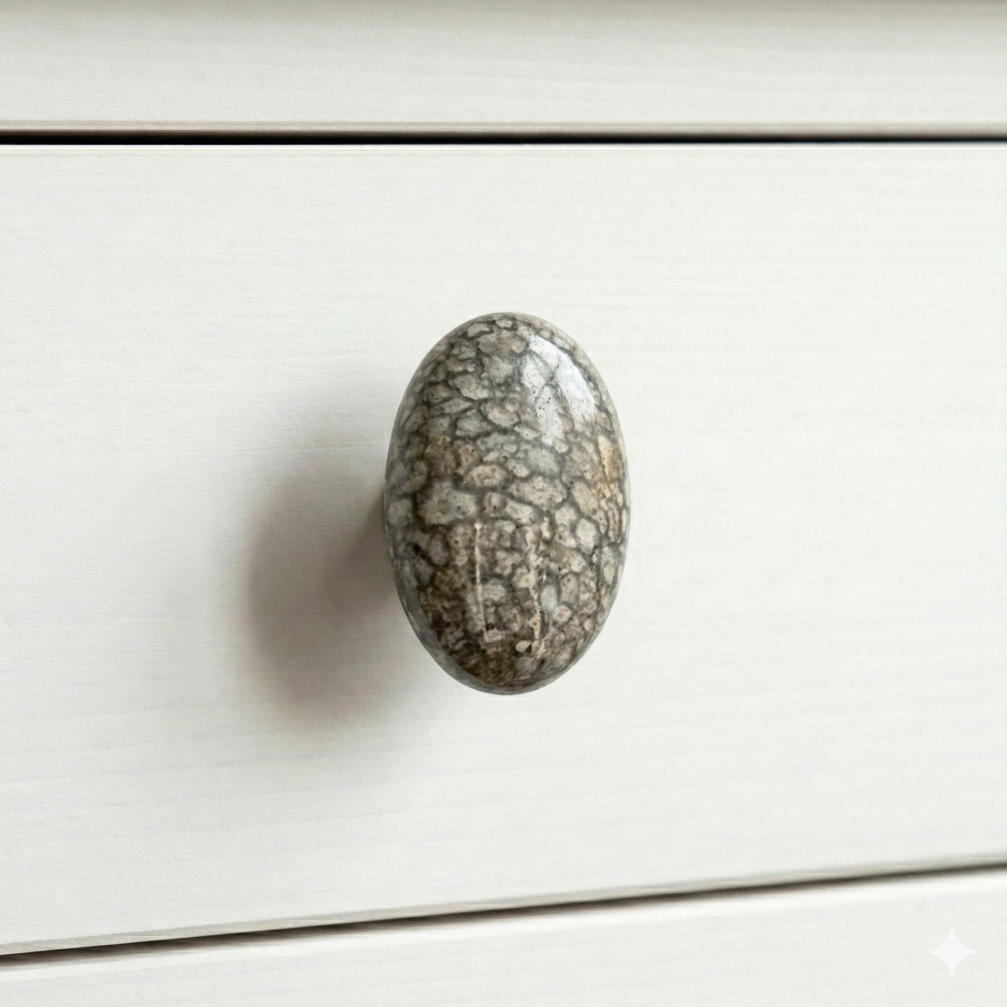 Epoch Oval Stone Knob – Ceramic Knob