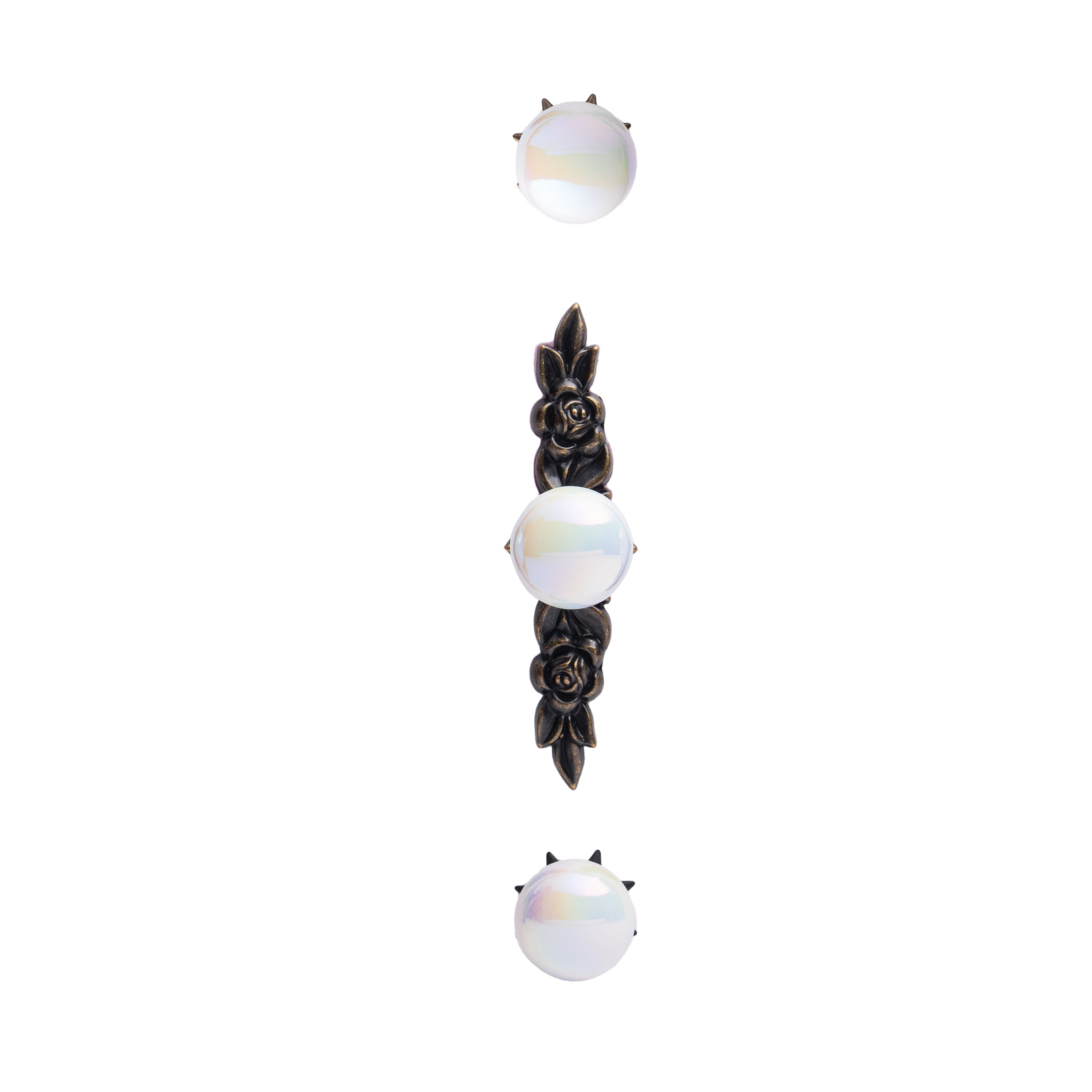 Rosa Bloom Globe Knob – Ceramic Knob