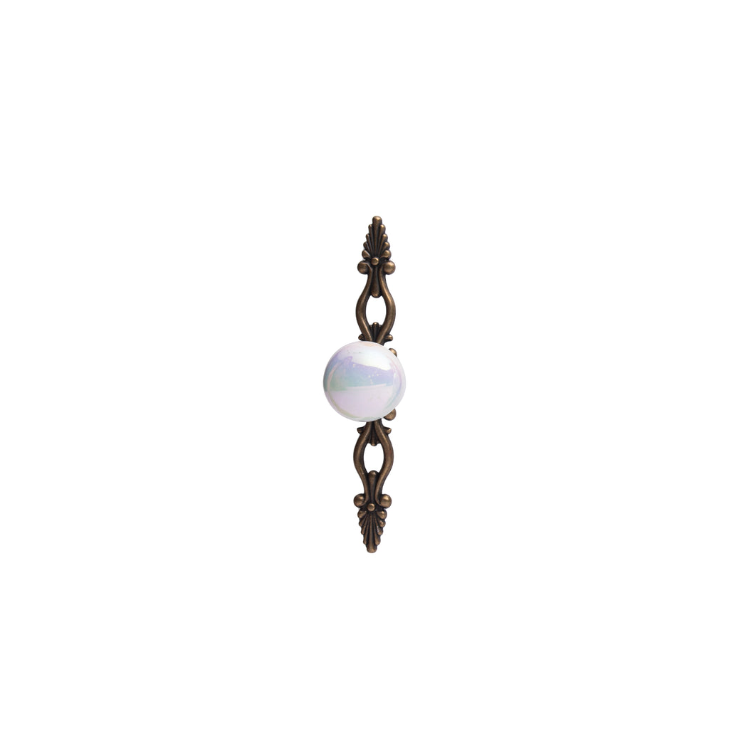 Scrollwork Pearl Globe Knob – Ceramic Knob