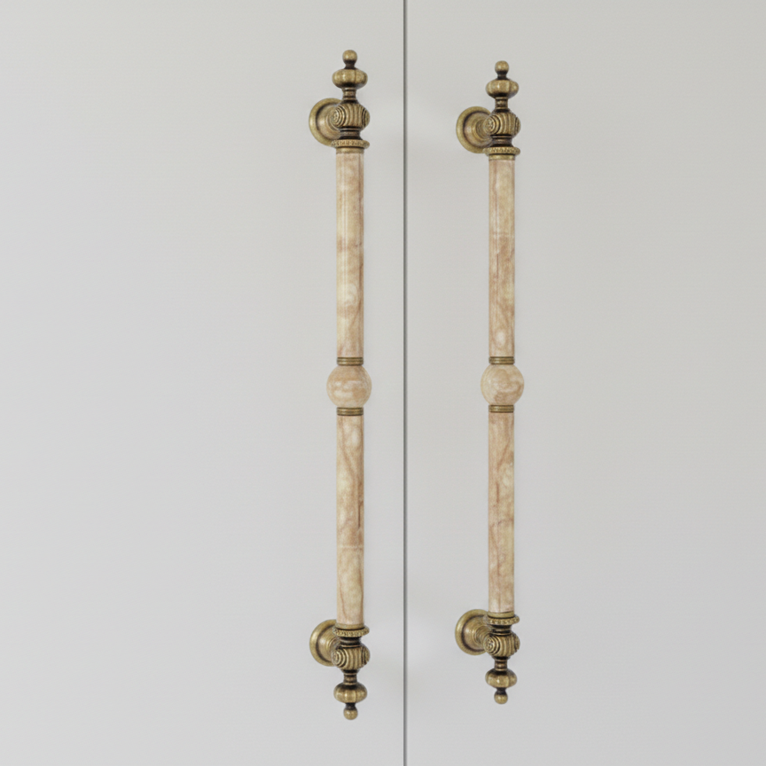 Marchesa Bead Lolak Handle – ceramic drawer handle, view 2
