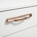 Graphite Slim Cabinet Handle – Zinc drawer handle