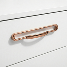 Graphite Slim Cabinet Handle – Zinc drawer handle — view 3