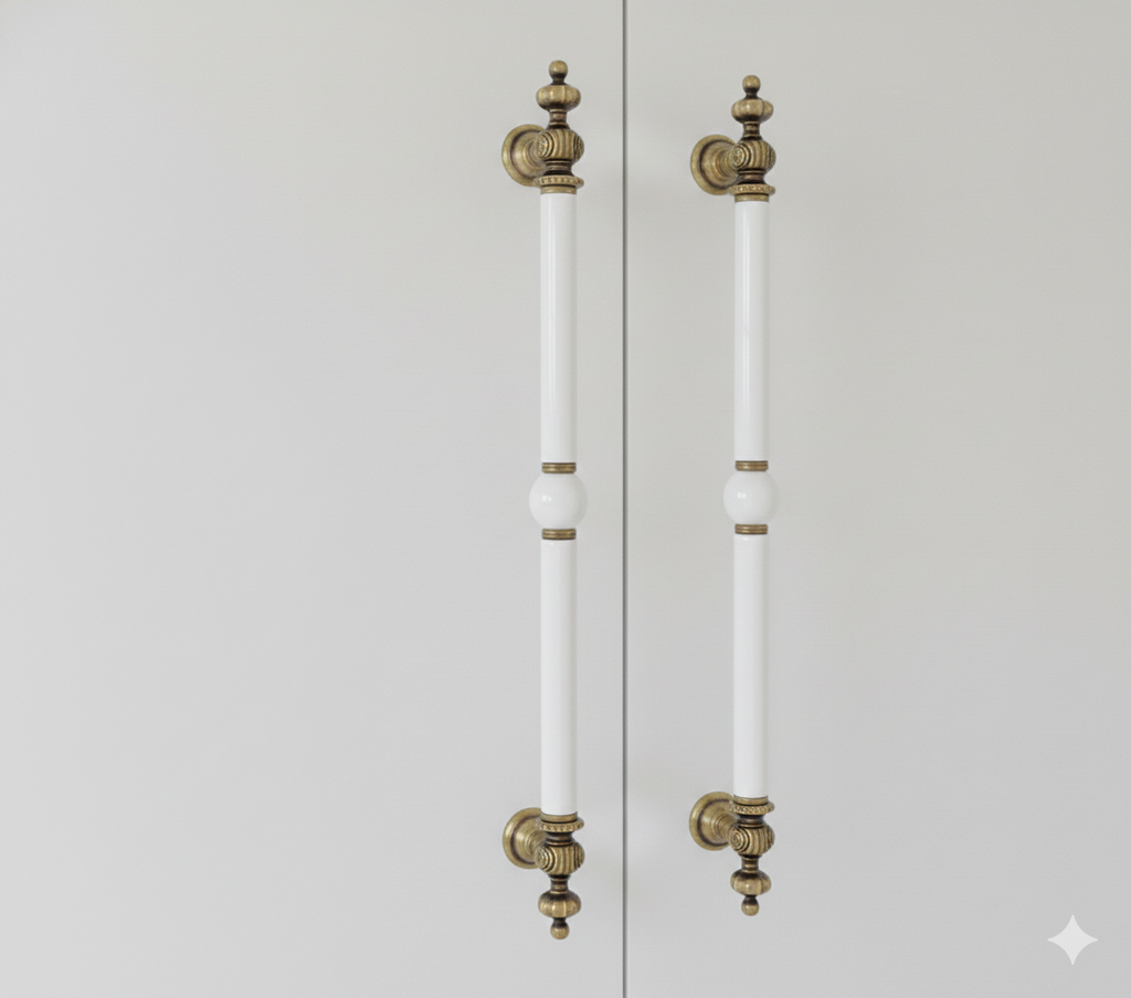 Marchesa Bead Lolak Handle – Ceramic drawer handle
