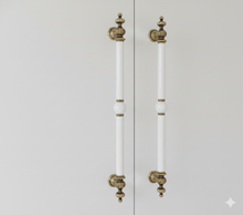 Marchesa Bead Lolak Handle – Ceramic drawer handle — view 8