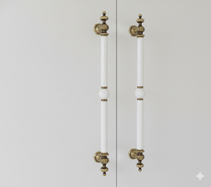 Marchesa Bead Lolak Handle – ceramic drawer handle, view 8
