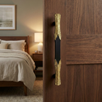 Bark Textured Brass Door Handle – Brass handles