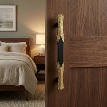 Bark Textured Brass Door Handle – Brass handles — view 6