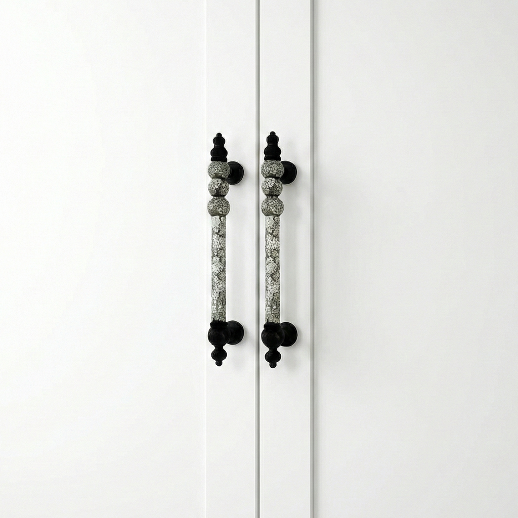 Venezia Bead Bar Handle – Ceramic drawer handle