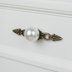 Scrollwork Pearl Globe Knob – Ceramic Knob