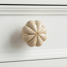 Blossom Petite Pumpkin Knob – Ceramic Knob — view 2