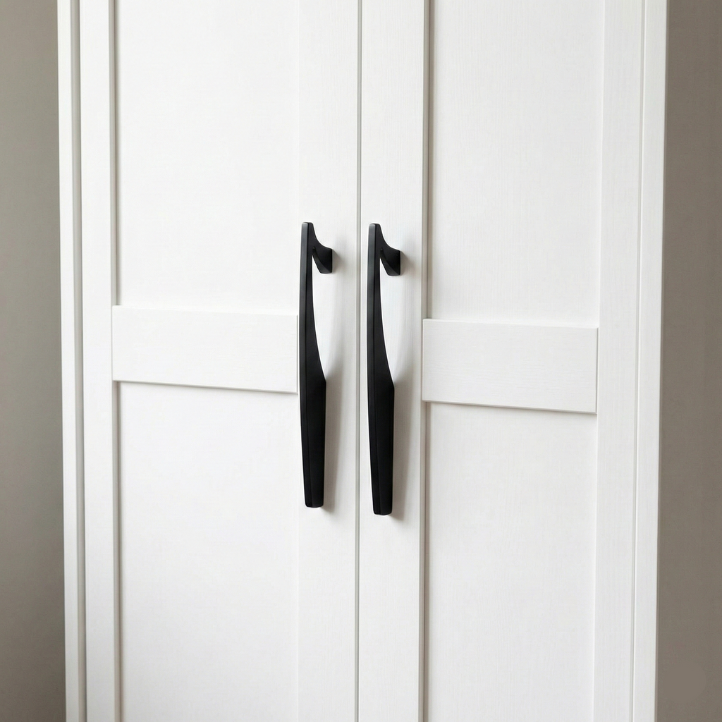 Apex Slim Wardrobe Handle – Aluminium wardrobe handles