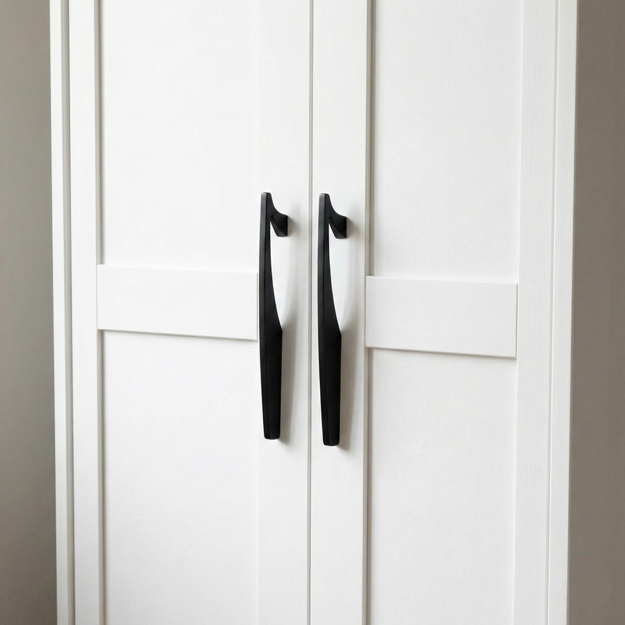 Apex Slim Wardrobe Handle – Aluminium wardrobe handles