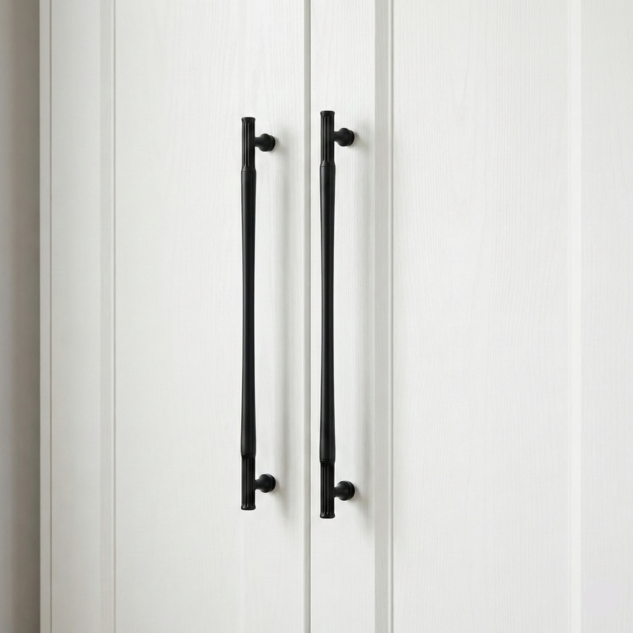 Persona T-Bar Cabinet Handle – zinc drawer handle, view 4