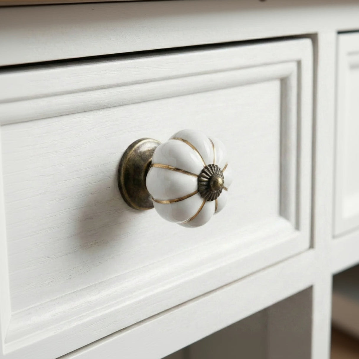 Classic Oval Duo Knob – Ceramic Knob