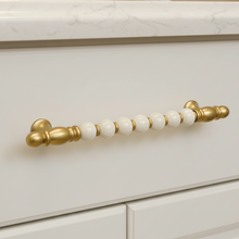 Odessa Globe Bar Handle – Ceramic drawer handle — view 1