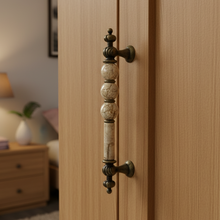 Venezia Bead Bar Handle – Ceramic drawer handle — view 2